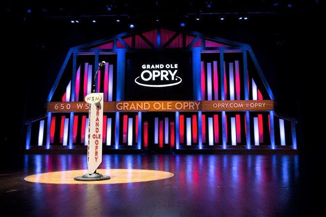 Grand Ole Opry House Guided Backstage Tour in Nashville - Tour Logistics and Policies