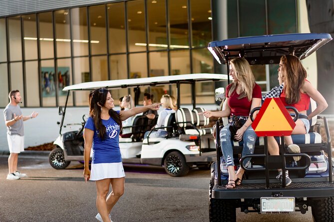 Guided Tampa Sightseeing Tour in a Deluxe Street Legal Golf Cart - Meeting and Parking