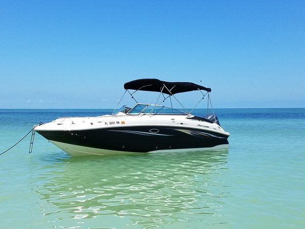 Half-Day Private Boating On Black Hurricane - Clearwater Beach - Meeting and Pickup Arrangements