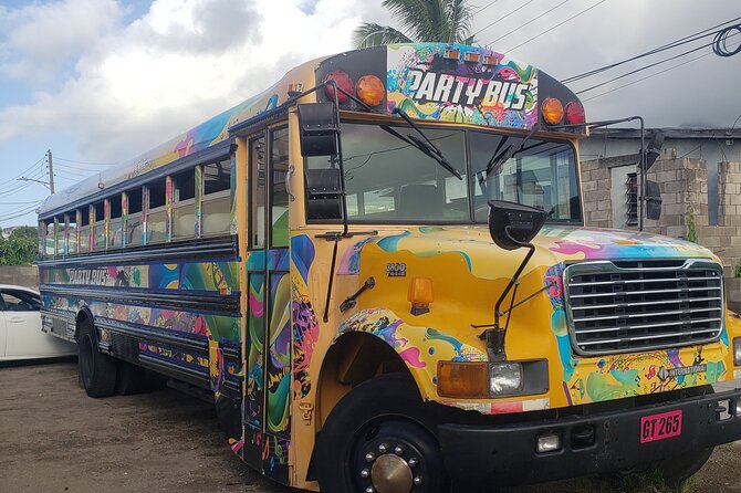 Half Day St. Kitts Party Bus City Excursion and Beach - Participant Information