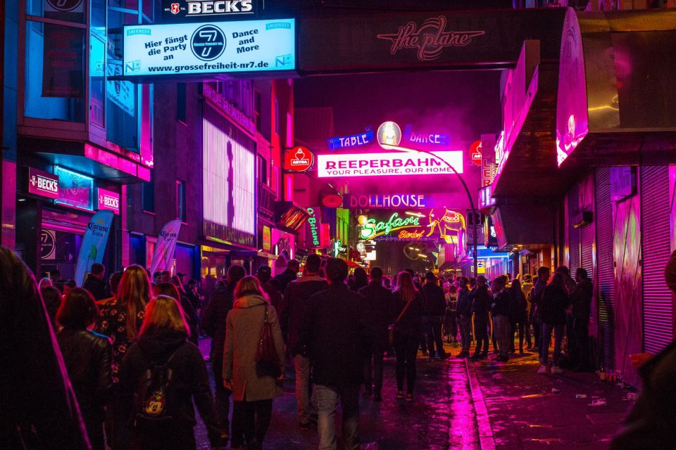 Hamburg: In the Footsteps of Olivia Reeperbahn Tour - Reeperbahn Attractions