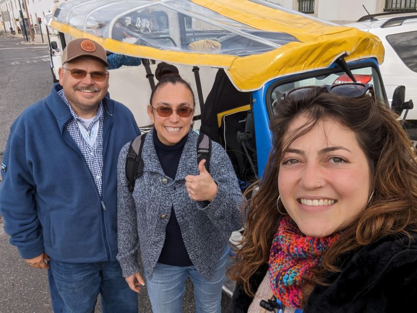 Historical Lisbon 2h Tuk Tuk Tour Adventure With Local Guide - Transportation and Accessibility