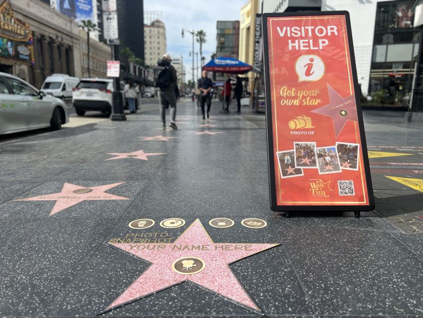 Hollywood: Get Your Own Star on the Walk of Fame Experience - Personalized Star Experience