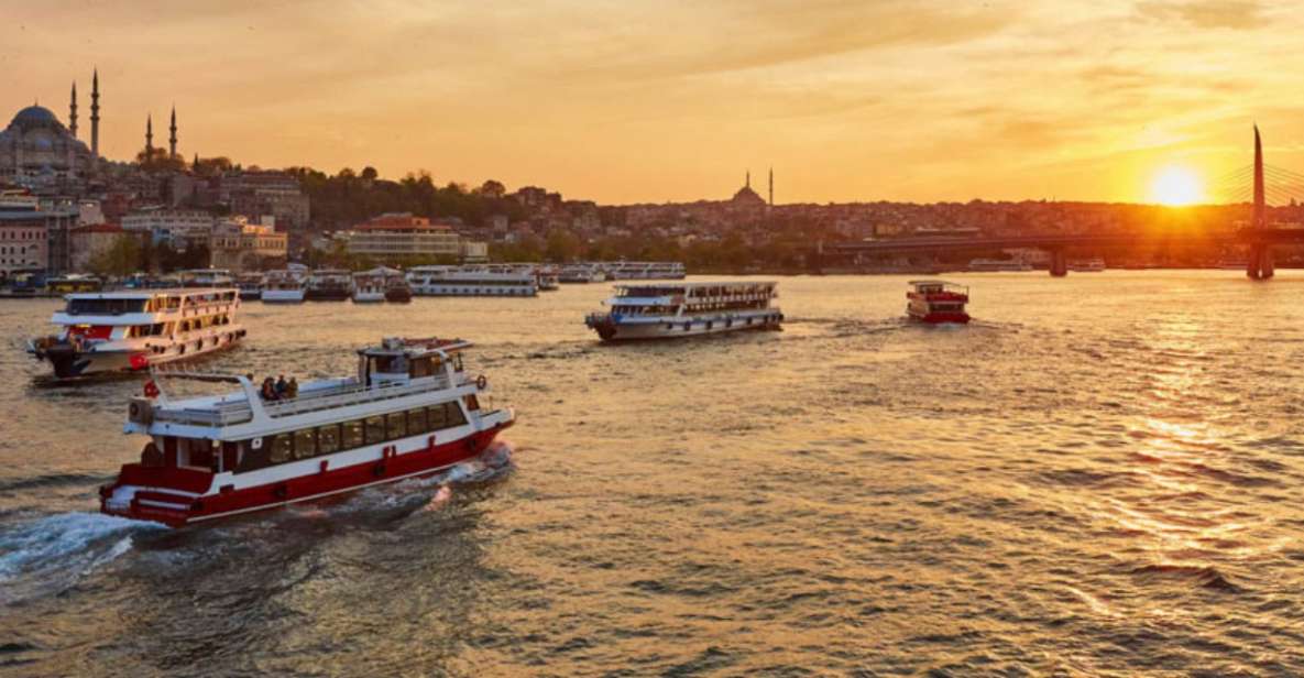 Istanbul: Bosphorus And Golden Horn Morning or Sunset Cruise - Cruise Highlights