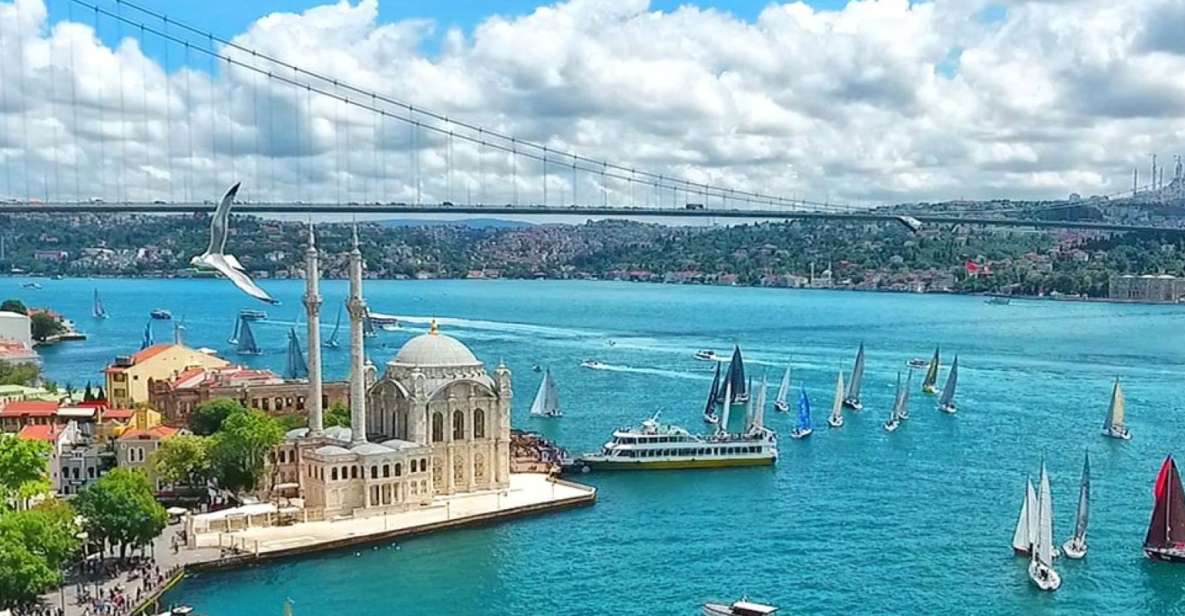 Istanbul: Highlights of Two Continents, Coach & Cruise Tour - Panoramic City Views