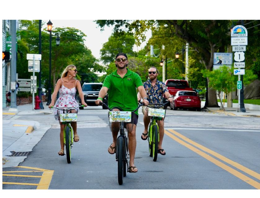 Key West: Guided Bicycle Tour With Key Lime Pie - Tour Experience