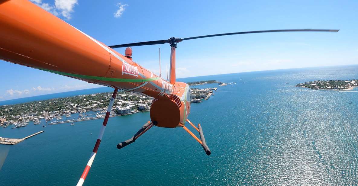 Key West: Helicopter Tour, Optional Doors Off - Included in the Tour