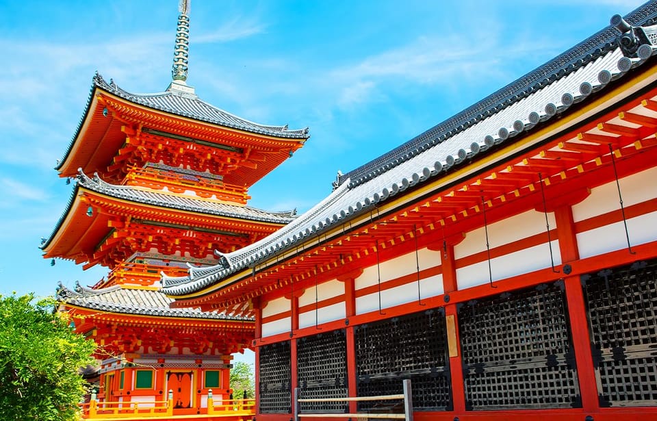 Kyoto Kiyomizu-dera,Nara Park and Temples UNESCO 1-Day Tour - Kiyomizu-dera Temple