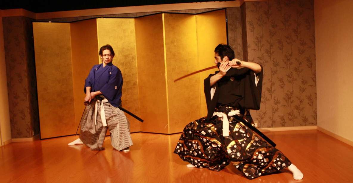 Kyoto: Samurai Kenbu Traditional Sword Dancing Show - Show Highlights