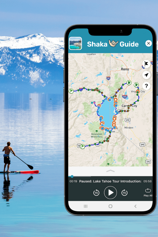 Lake Tahoe: Self-Guided GPS Audio Tour - Starting Locations and Itinerary