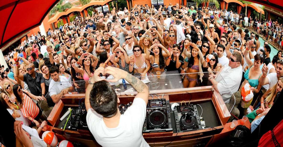 Las Vegas EDM Pool Crawl - Skip Lines and VIP Fun