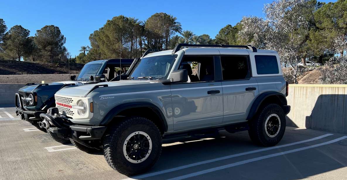 Las Vegas Guided Off-Road Adventure to Boathouse Cove - Vehicle Specifications