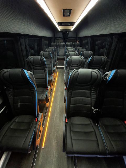 Lavrion Port & Marina to Athens City VIP Mercedes Minibus - Vehicle and Amenities