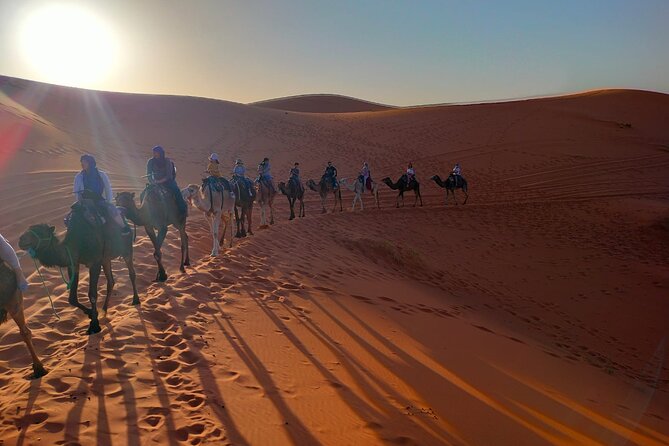 LETS GO Tour MARRAKECH to DESERT TO FES 3 Days - Camel Ride and Sandboarding