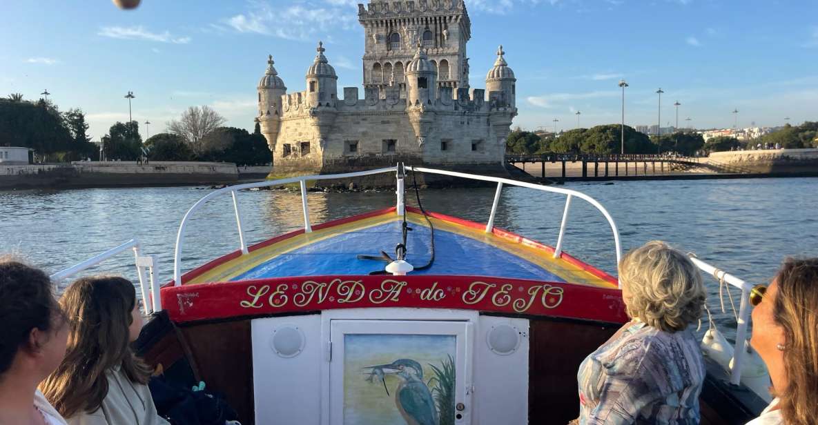 Lisbon: Live Guided Traditional Boat Sightseeing Cruise Tour - Itinerary Details