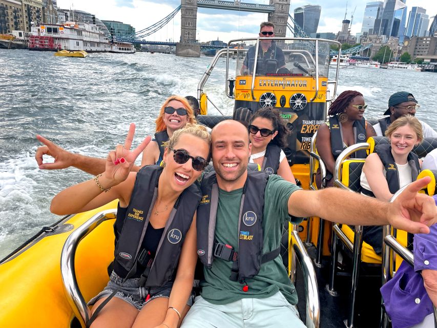 London: 70-Minute Thames Barrier Speedboat Tour - Whats Included