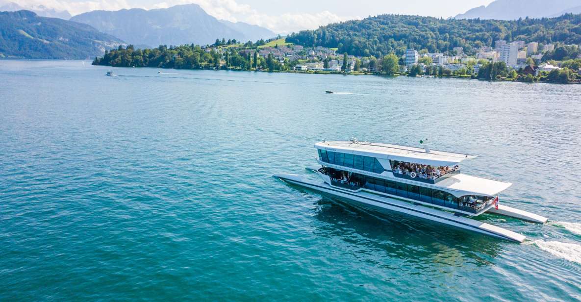 Lucerne: Round-Trip Catamaran Cruise on Lake Lucerne - Meeting Point and Accessibility