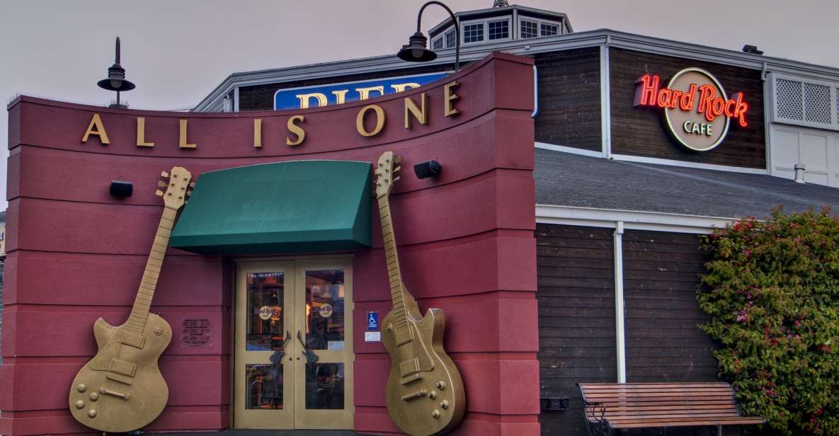 Meal at Hard Rock Cafe San Francisco at Pier 39 - Menu Options