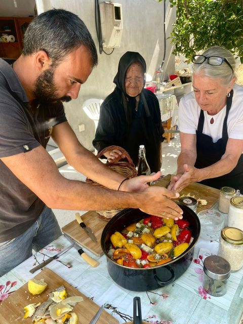 Melanes: Naxos Perivoli Farm & Cooking Class With Wood Fire - Farm Tour and Animal Interaction