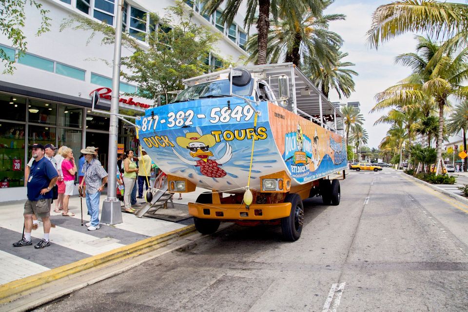 Miami: Duck Tour of Miami and South Beach - Tour Details