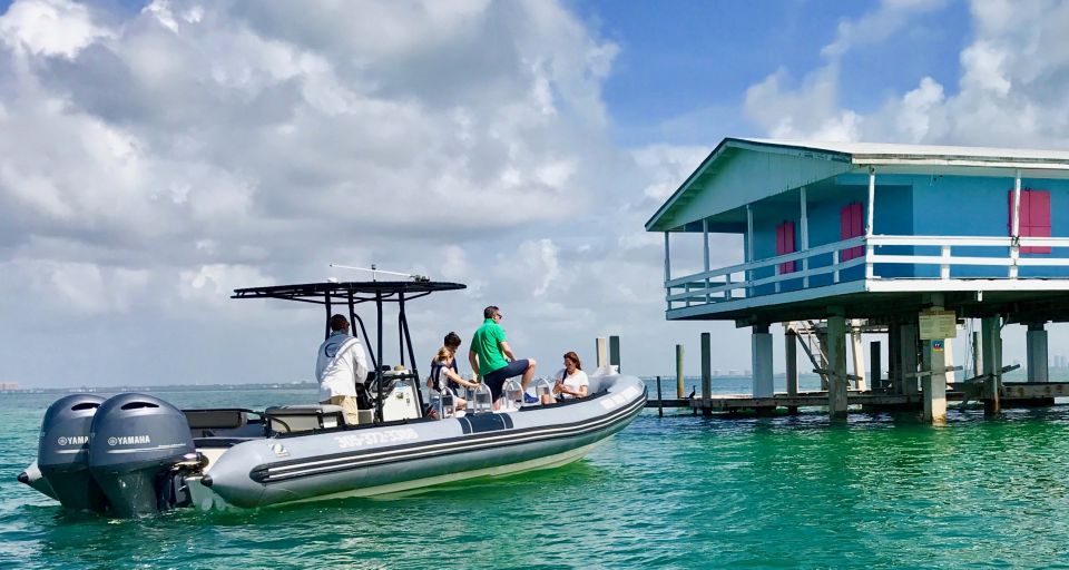 Miami: Guided Small Group Boat Tour + Iconic Stiltsville - Encounter Marine Life