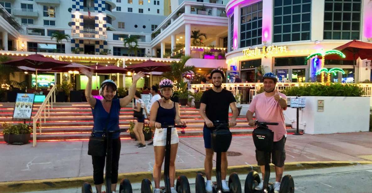 Miami: South Beach Panoramic Nighttime Segway Tour - Inclusions