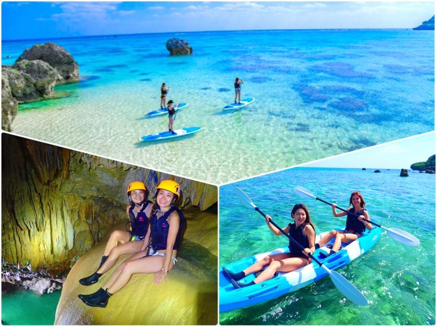 [Miyako 1 Day] Beach SUP & Pumpkin Limestone Caving & Canoe - Inclusions