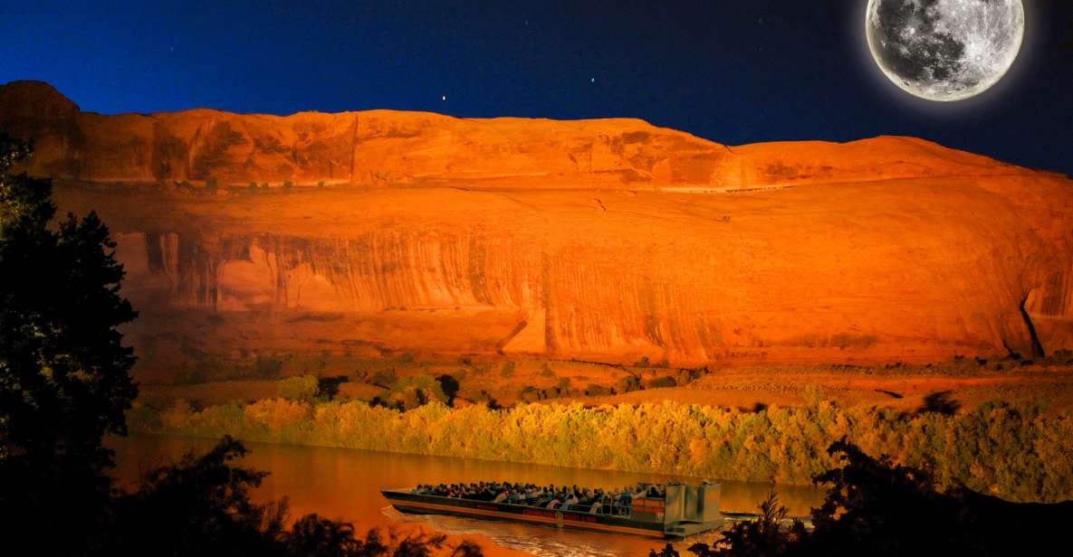 Moab: Colorado River Dinner Cruise With Music and Light Show - Dinner and Boat Cruise