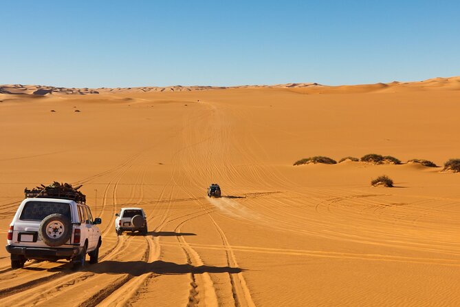 Morning Desert Safari Plus Quad Bike, Sandboard and Camel Ride - Transportation and Pickup