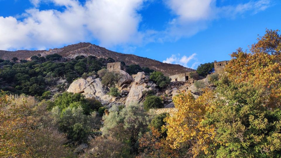 Naxos: West Coast Mountain Bike Trail To Ghost Town - Itinerary Details