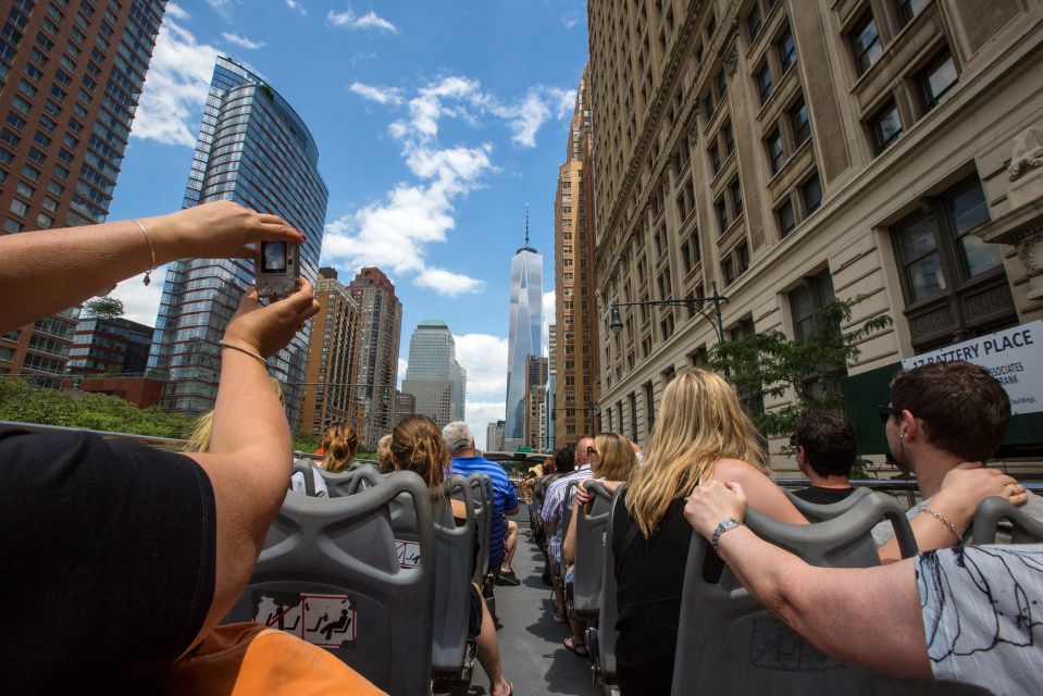 New York: Hop-on Hop-off Sightseeing Tour by Open-top Bus - Admire the Statue of Liberty