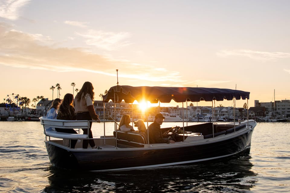 Newport Beach: Electric Boat Rental - Rental Inclusions