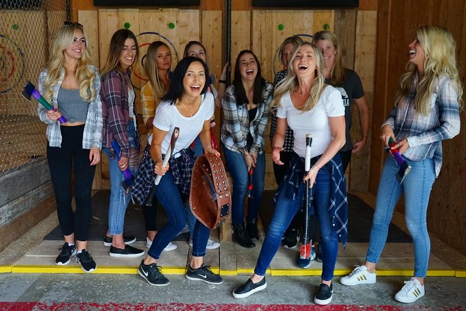 One Hour Axe Throwing Guided Experience in Whistler - Meeting and Pickup