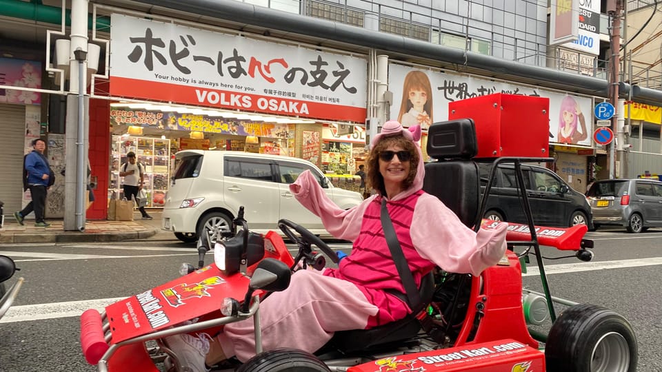 Osaka: Original Street Kart Experience (1 Hr) - Inclusions