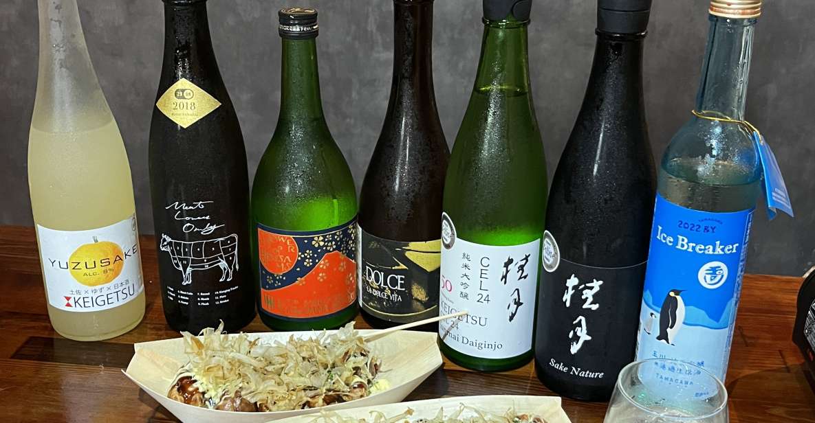 Osaka Sake Tasting With Takoyaki DIY - Experience Highlights