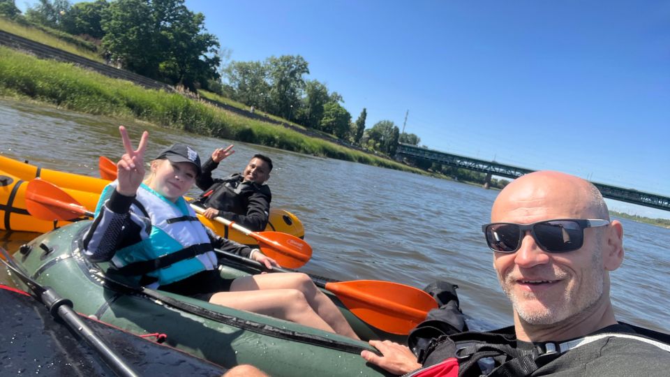 Packrafting Kayaking Guided Tour Vistula River Warsaw Poland - Included in the Tour