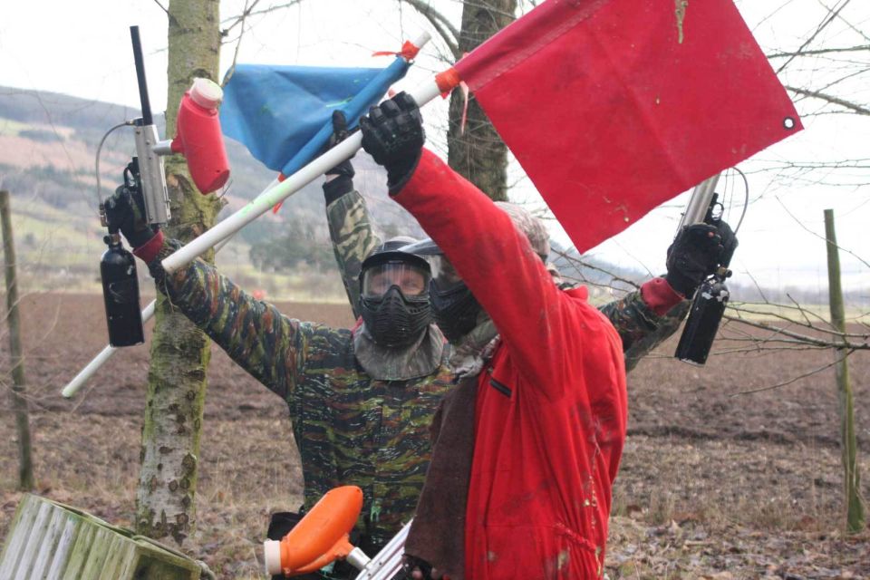 Paintball in Aberfeldy - Highlights