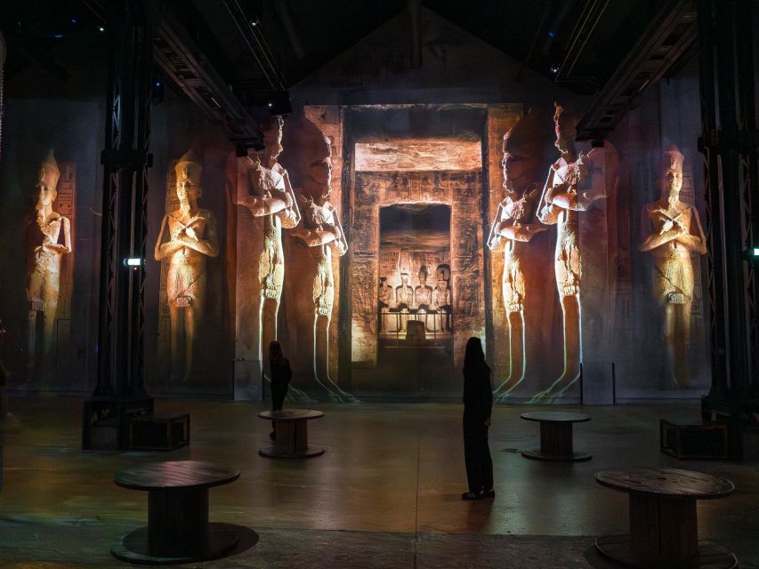 Paris: Atelier Des Lumières Entry Ticket - Immersive Experience of Ancient Egypt