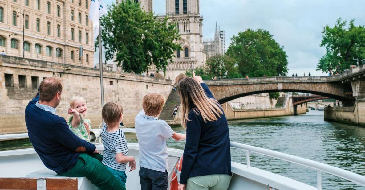 Paris: Family-Friendly River Seine Guided Cruise - Guided Tour and Commentary