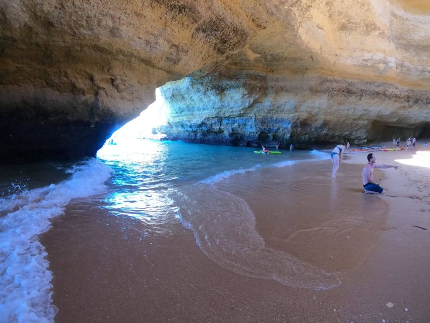 Portimão: Private Benagil Caves Catamaran and Kayak Tour - Kayaking Exploration of Caves