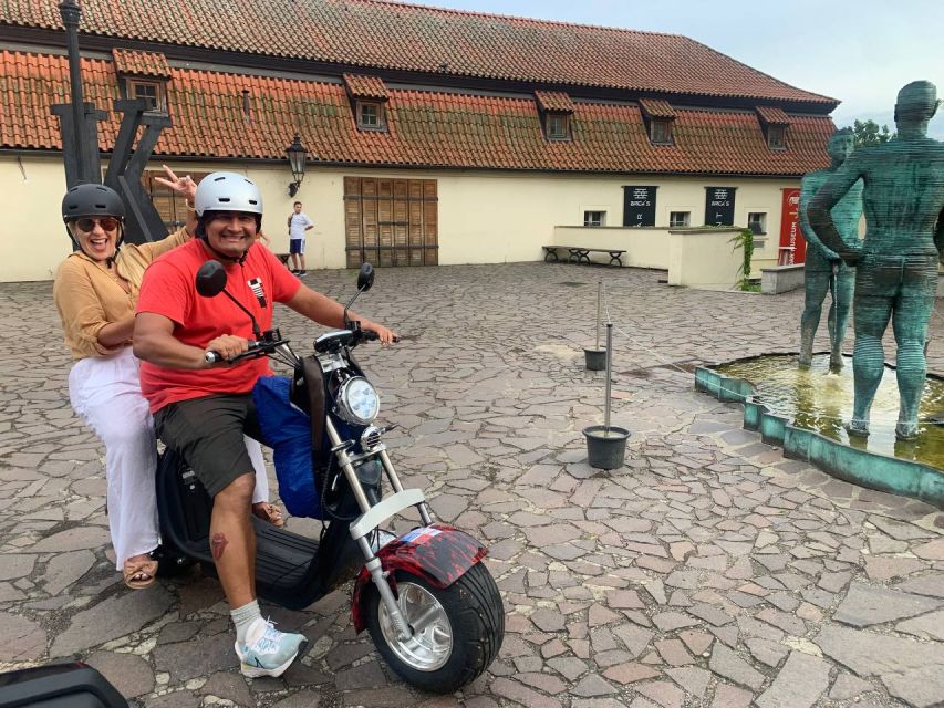 Prague 3H Grand Fat-Tire E-Scooter Tour With Panoramic Views - Tour Features