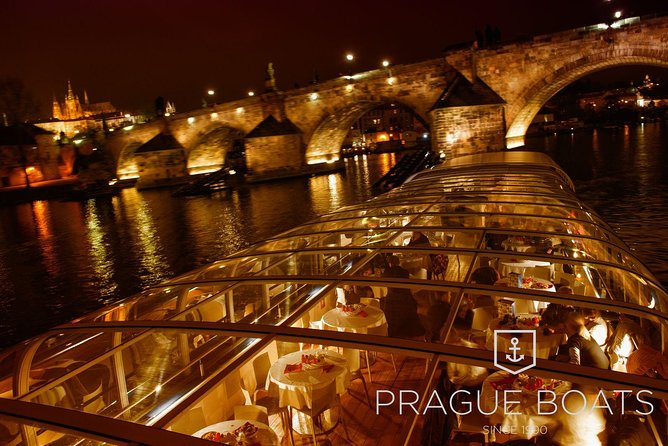 Prague Boats 3-hour Dinner Cruise - Meeting Point and Pickup