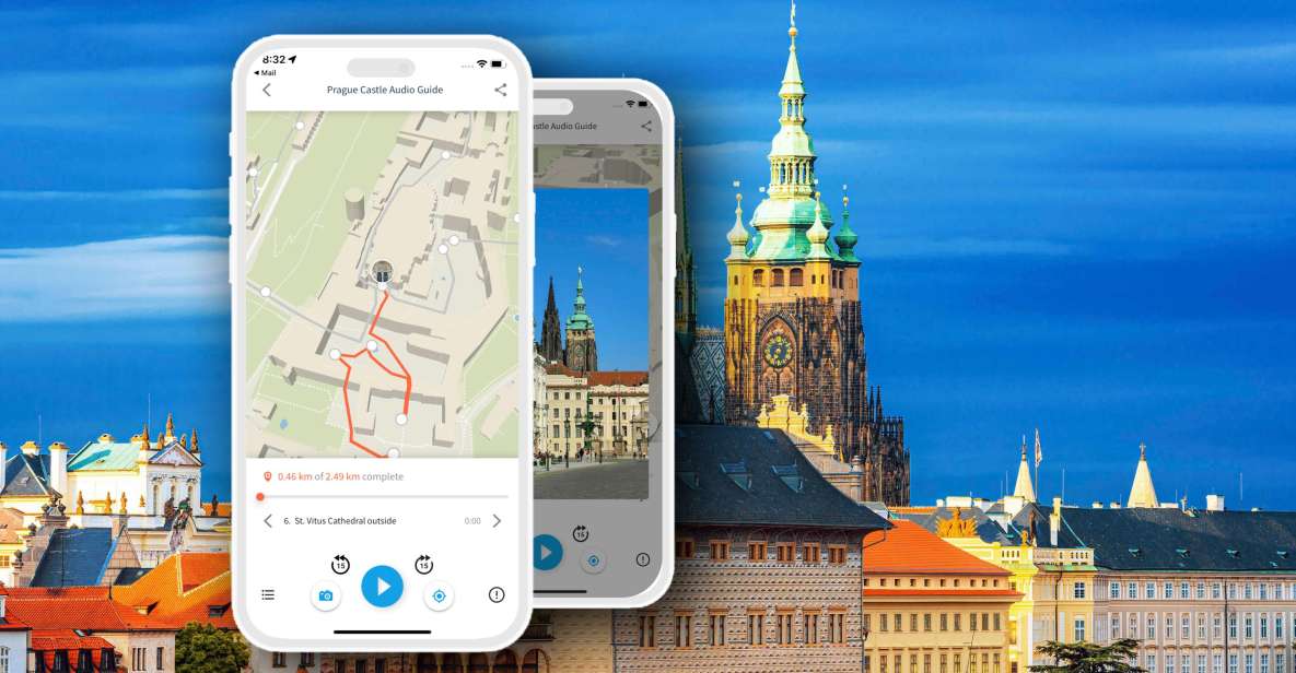 Prague Castle: Audio Guide in Your Smartphone - Audio Guide Features