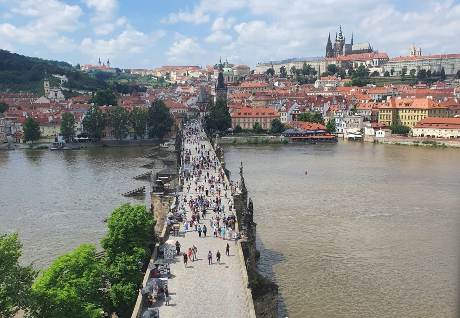 Prague: Charles Bridge Audio Guide With Tower Entry Ticket - Experience Overview