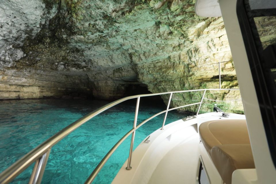 Private Boat Trips,Comino, Blue Lagoon, Crystal Lagoon& Gozo - Exploring Comino Caves