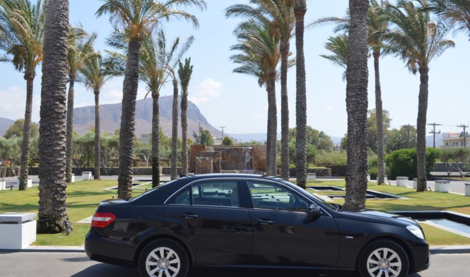 Private Driver & Chauffeur Service in Crete From Elounda - Vehicle and Amenities