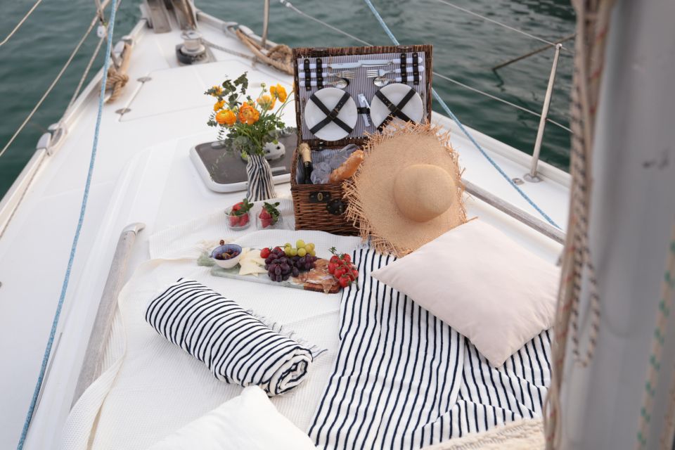 Private Sailing and Picnic Experience From Barcelona - Luxury Picnic