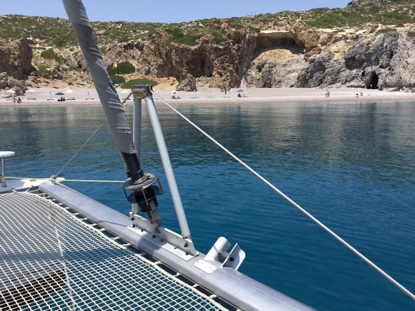 Rhodes: Sailing Catamaran Day Cruise With Food and Drinks - Itinerary and Highlights