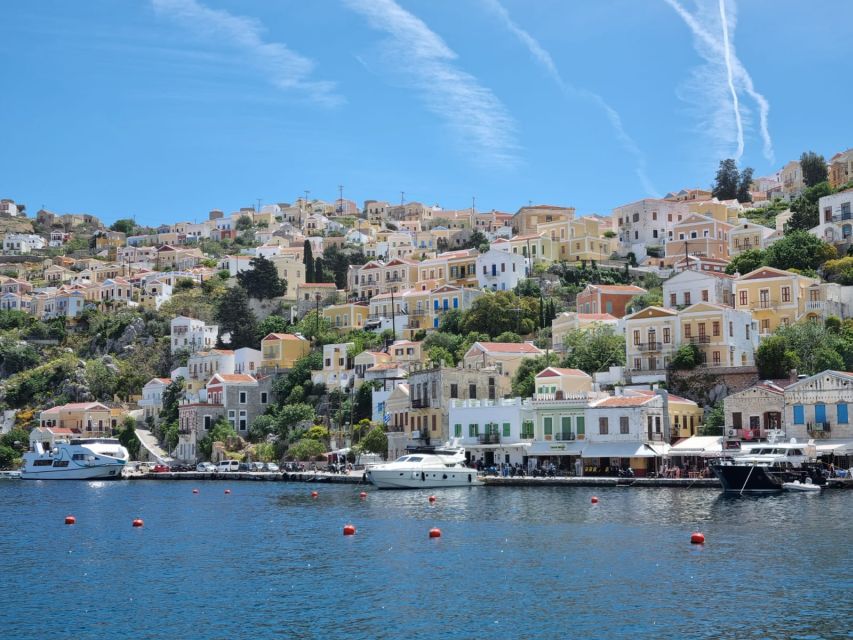 Rhodes Town: Symi Full-Day Yacht Cruise With Meal & Drinks - Yacht Capacity and Amenities