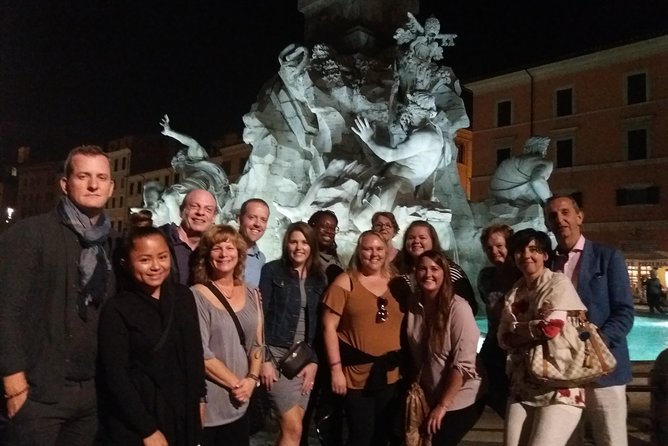 Rome by Night Walking Tour Including Piazza Navona Pantheon and Trevi Fountain - Additional Information